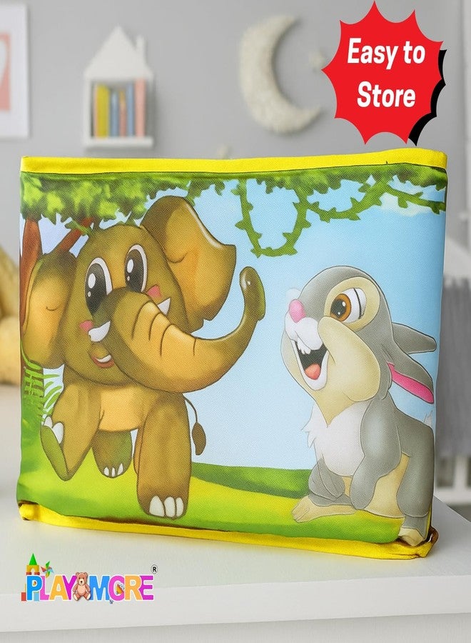 بلاي مور حوض كرات بلايمور للأطفال بعمر سنة واحدة مع كرات ملونة | خيمة لعب قابلة للطي | ألعاب داخلية وخارجية للأطفال، حوض لعب للأطفال الصغار، منطقة لعب للأطفال بتصميم حيوانات - Image 5